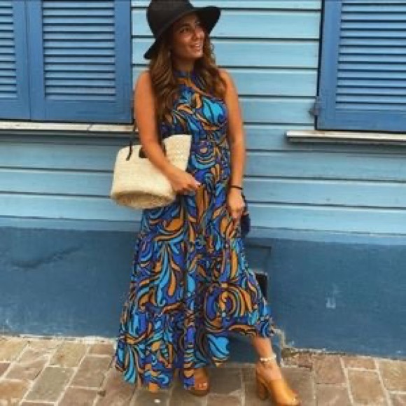 NWT Zara Printed Dress Size XS - Picture 1 of 11